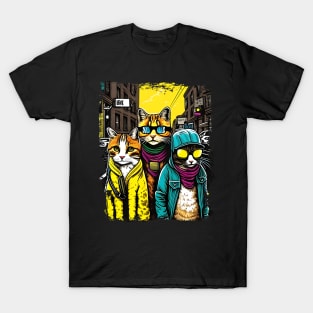 Support Your Local Street Cats Funny Gift T-Shirt